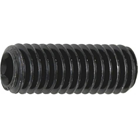 Boîte de 50 Vis sans tête M5x8 - 6 pans creux bout plat acier Wurth (1/2)