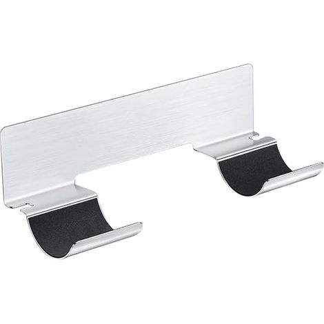 Support de rangement pour outils pour cheveux - Support pour sèche-cheveux - Pour mural dans la salle de bain - Auto-adhésif (1/5)