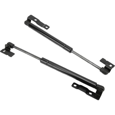 2pcs Amortisseurs de Hayon Coffre Vérin Hydraulique Acier Carbone Remplacement pour Nissan Navara 2016-2018 Noir (1/5)