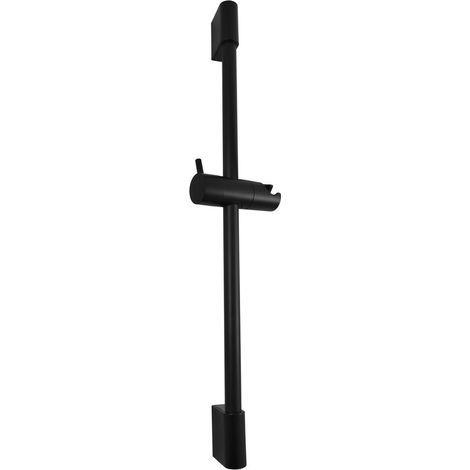 Barre de douche RAV SLEZÁK avec support de douche, noir mat (PD0015CMAT)