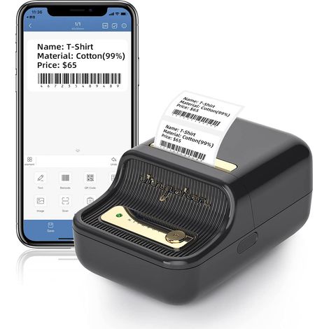Stampante termica per etichette Bluetooth Niimbot B21 (1/5)