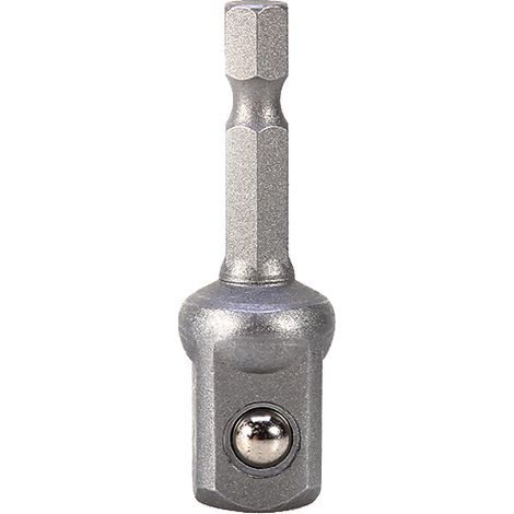 Foret à Tige Hexagonale 1/4, Adaptateur de Douille D'entraînement 1/2, Roulement à Billes pour Visseuses à Percussion et Outils électriques.. (1/5)