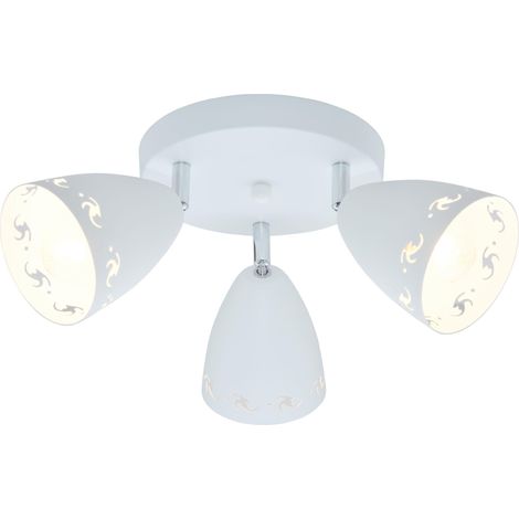 Plafoniera Candellux Coty 98-67135 bianca 3xE14 38cm