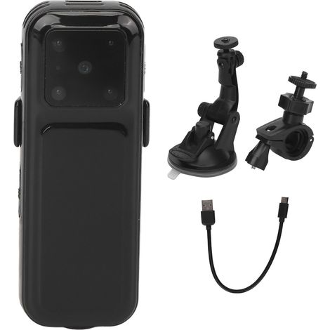 Mini Caméra de Voiture Discrète avec Vision Nocturne HD, Détection de Mouvement et Réduction du Bruit, 16 Go (1/5)