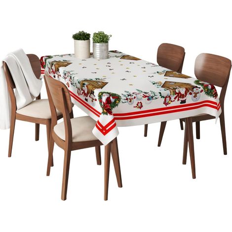 Tovaglia Tovaglia 160 Cmx220 Cm 100% Poliestere Multicolore (1/3)