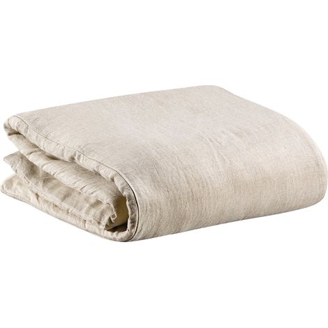 VIVARAISE - Housse de couette Zeff en lin 100% naturel - 260 x 240 cm