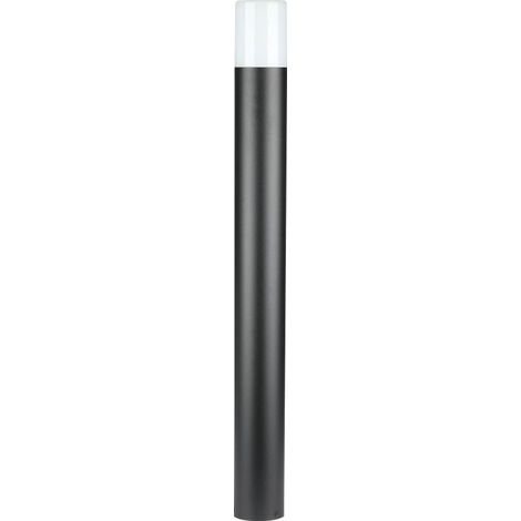 V-TAC VT-7618 Bodenbefestigung 1xGU10 800mm Aluminium Zylinder schwarz IP54 - sku 7568 (1/2)