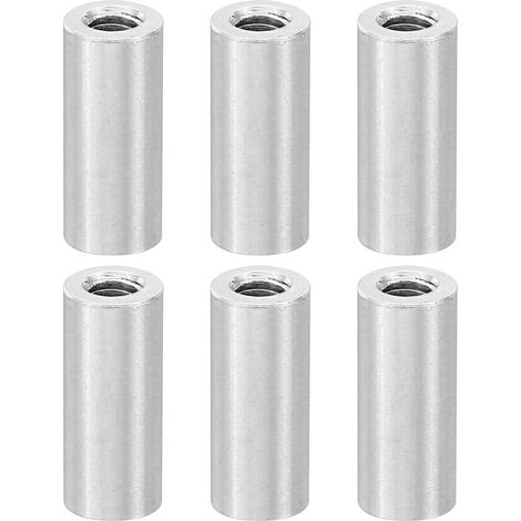 12Pcs Entretoise Filetée M3 en Aluminium 3x5x12mm Argent (1/5)