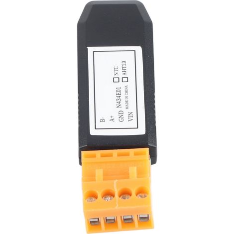 Capteur de température PT100 RTU RS485 pour surveillance de pièce, transmetteur 4-20mA, alimentation DC 4,5-15V, sonde de température industrielle (1/5)