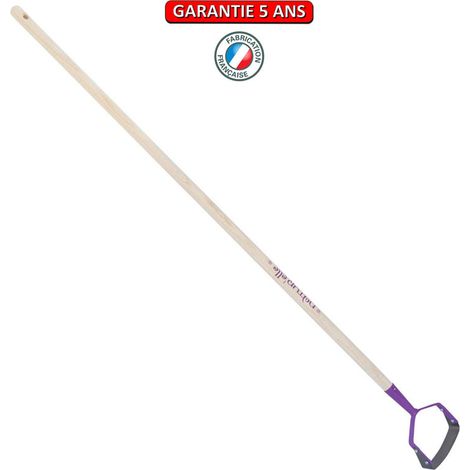 OUTILS PERRIN Grattoir lame de 14 cm, manche 130cm - Framboisine (1/2)