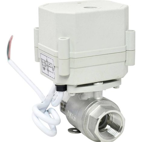 TRU COMPONENTS TC-A20-T15-S2-C/230VAC Vanne à boisseau sphérique bistable 0 à 10 bar (1/4)