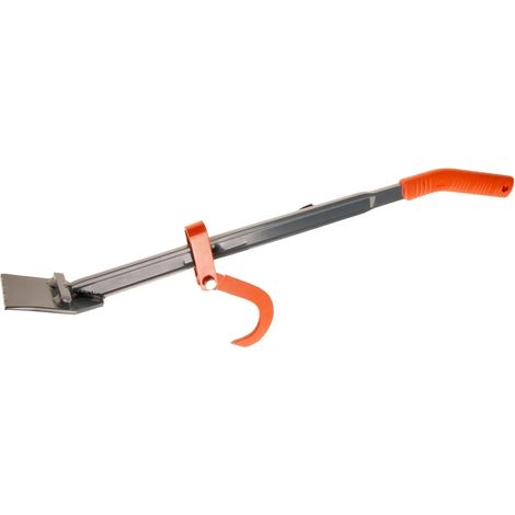 Bahco Fällheber 800 mm Wendehaken Forstwerkzeug aus Stahl mit Thermoplastgriff