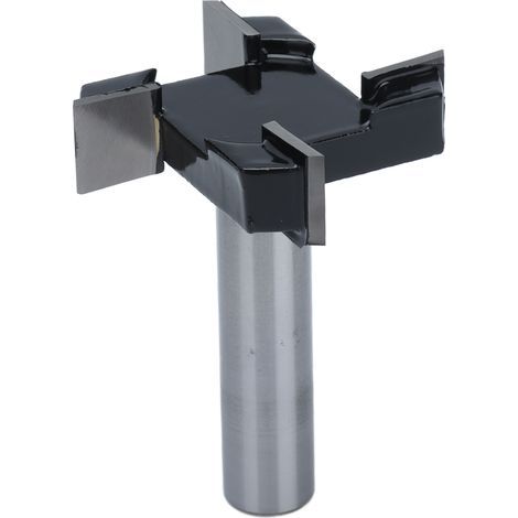 Fraise à raboter à queue de 1/2 po pour défonceuse CNC, fraise à surfacer le bois (1/5)