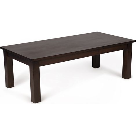 Mesa de centro Aiko 120x60x40cm en madera acabado color wengué (1/4)