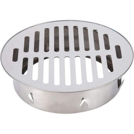 Ersandy – Runder Edelstahl-Bodenablauf, 160 mm – Verstopfungsfrei für Balkone und Innenhöfe – Effiziente und langlebige Entwässerung – Schnelle Installation (1/5)