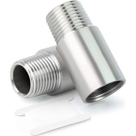 2 uds 50mm 3/4 "hembra x 3/4" macho BSP pezón tubo fundido 304 accesorios de tubería de acero inoable (1/5)