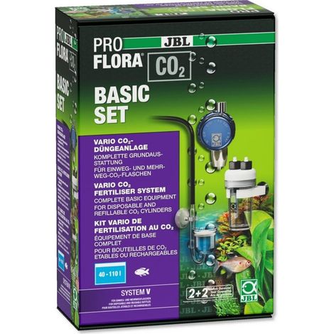 Jbl Proflora CO2 Basic Set V - Impianto CO2 di base per piante d'acquario senza bombola (1/4)