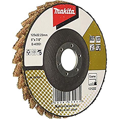 MAKITA B-40951 Dicke Vlies-Fächerscheibe 125 mm
