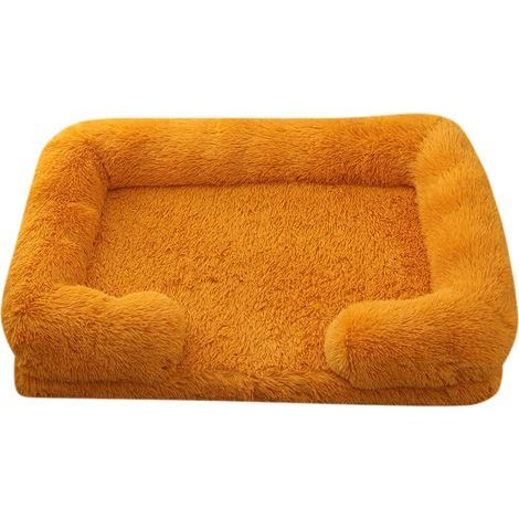 - Lit Orthopédique Déhoussable Et Lavable - Protection Canapé Avec Bords Rehaussés - Coussin Anti Stress Doux - 1 Pièce (1/5)