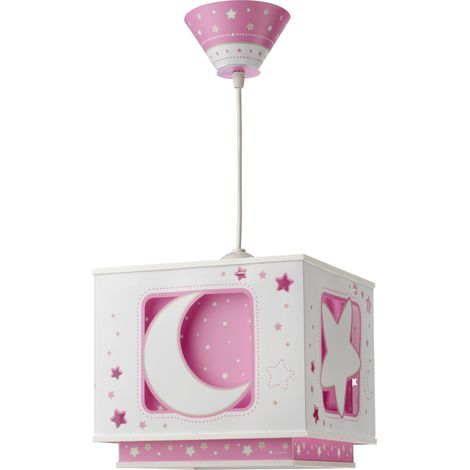 Lampadario sospensione Luna Rosa (1/4)