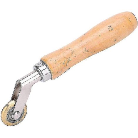 Brass rollers for single ply roofs and corner rollers for vinyl floors