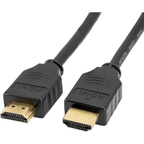 Cable HDMI 1.4 Akyga AK-HD-05A Full HD 4K 1080P para TV, audio y vídeo, 0,5 m (1/2)