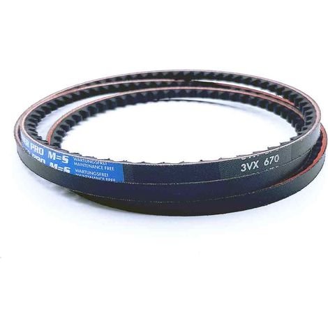 Courroie trapézoidale crantée Optibelt Super X Power 3VX670