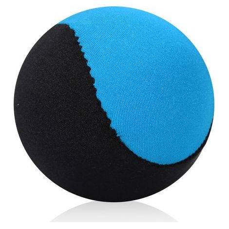 Wasser-Hüpfball für Pool und Strand – Schwarz und Blau – Spiel, Sport und Spielzeug für Familie und Freunde (1/5)
