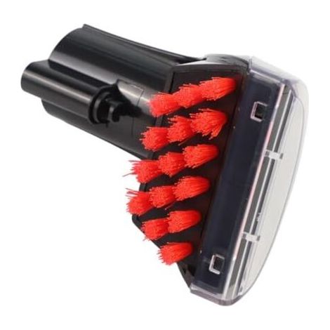 Tapis brosse de nettoyage compatible pour les zones difficiles d'accès et la tapisserie, noire, outil de nettoyage pratique (1/2)