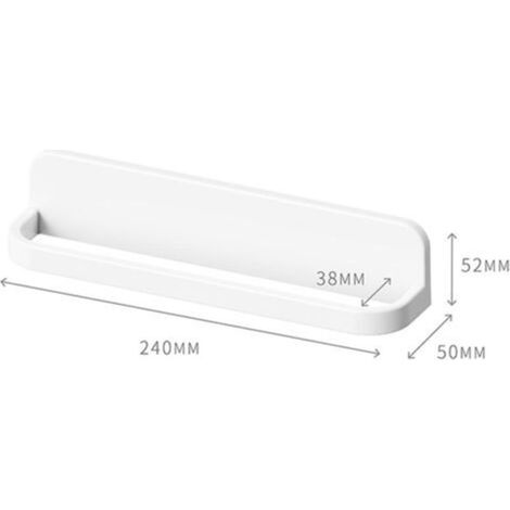 2 Pieces Support de Chaussure Mural Pliable, Porte Chaussures En Plastique Suspendre, Étagères à Chaussures pour Montage Mural, Fixation Murale Étagère à Chaussures, Porte Chaussures Sans Per