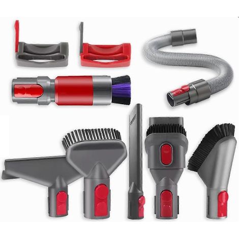 Accessoires pour aspirateurs portables V7 V8 V10 V11 V15 : tige télescopique, tube d'extension, brosse K (1/5)