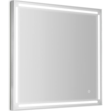 GEDY Paul specchio reversibile 80X80 con led codice prod: 000030013800000 (1/3)