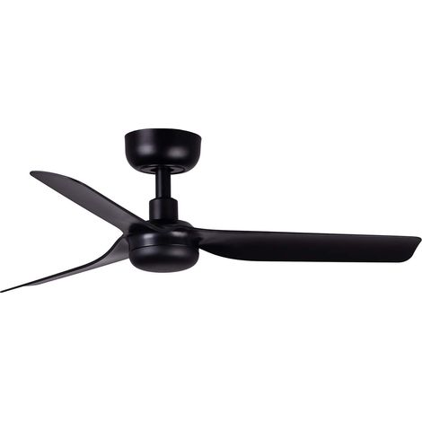 DC Ceiling Fan Mini Punt Black with Remote (1/4)
