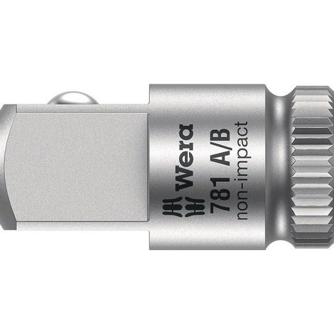 Wera 781 A/B 05042670001 Inserto giravite a bussola 3/8 pollici Impronta (cacciavite) 1/4 (6.3 mm) 1 pz. (1/5)