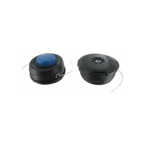 Tête Complète Double Fil Adaptable Pour Machines Modèles T-35. Diamètre 115mm. Adaptateur Filetage M12 X 1,75mm. Rempl