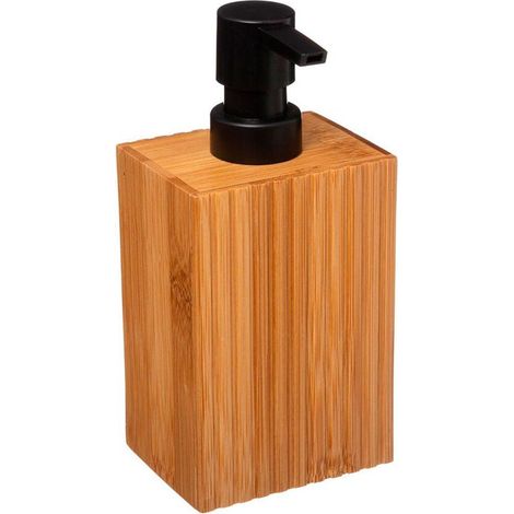 Dispenser sapone da bagno “Terre” in bambù – Legno