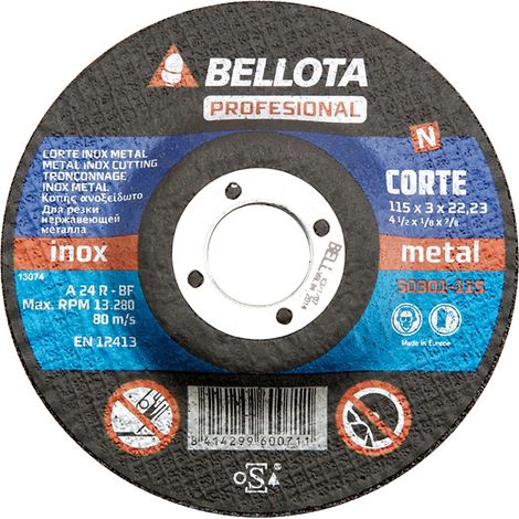 Disco 50301 corte metal - Ø 230 mm
