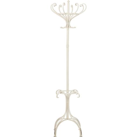 Porte-Manteau en Métal "Rune" 199cm Blanc (1/4)