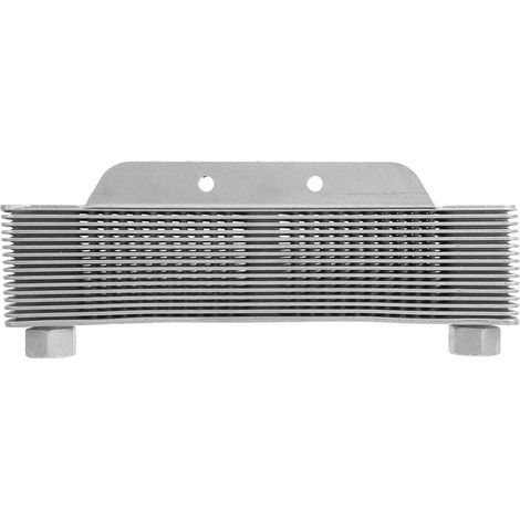 Refroidisseur d'huile moteur 16 rangées radiateur universel pour moto 125-250cc, quad, cross, refroidissement aluminium haute performance (1/5)