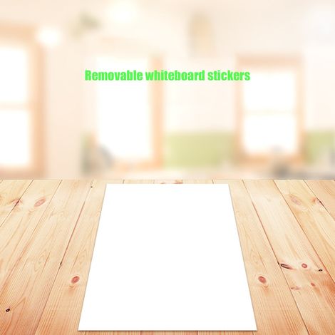 Selbstklebende Whiteboard-Aufkleber, trocken abwischbare Folien, abnehmbare Wandaufkleber für Wände, Türen, Tische und Tafeln (1/5)