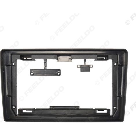 Compatible avec le cadre de modification Nissan Navara 06-12, le panneau de navigation grand écran Android et le cadre de haut-parleur (9 pouces).