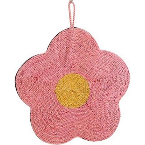 Griffoir en sisal pour chat, tapis de griffage, jouet et tapis de couchage B (1/5)