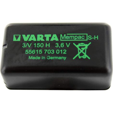 Bateria 3,6v 150mah Ni-mh Cto. Impreso Para Memoria 55615703012