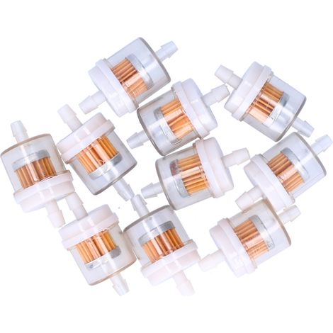 Lot de 10 filtres à carburant en plastique de rechange pour outils de jardin, compatibles avec GCV160 (1/5)