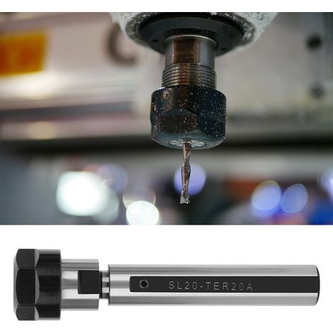 Mandrin de taraudage à tige droite avec pince rétractable pour porte-outil de machine CNC (1/5)