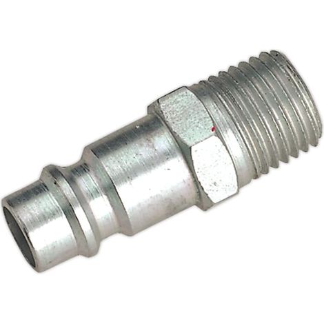 AC34 Adaptateur vissé Male 1/4"BSPT Pack de 2 Multicolore