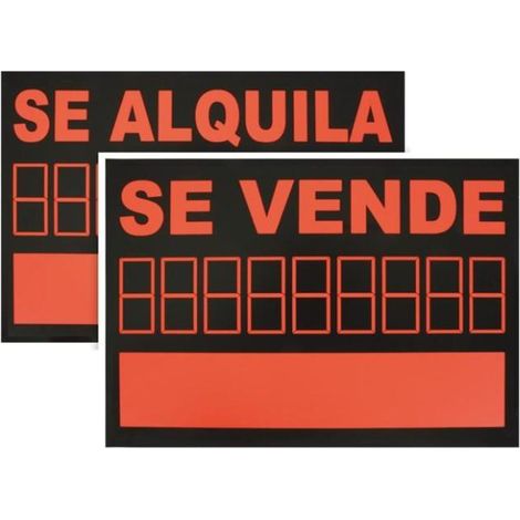 FERRIPLAS cartel ''se vende'' 350-500 pvc asdf , 0UNIDADES