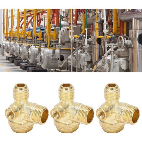 Clapet anti-retour fileté en laiton 322 pour compresseur d'air pneumatique central (1/5)