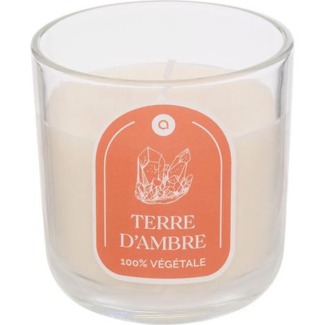 Bougie Parfumée en Verre "Floa" 115g Ambre (1/3)
