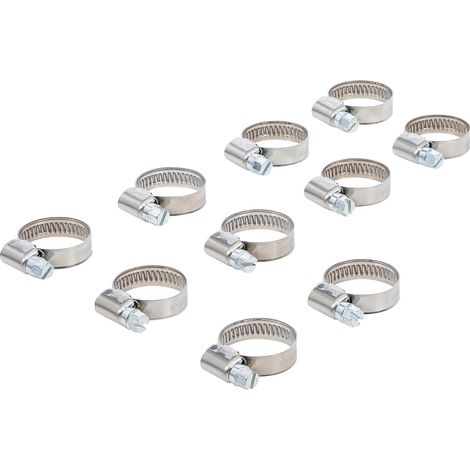 Collier de durite en inox bgs technic - dtail : 16 x 25